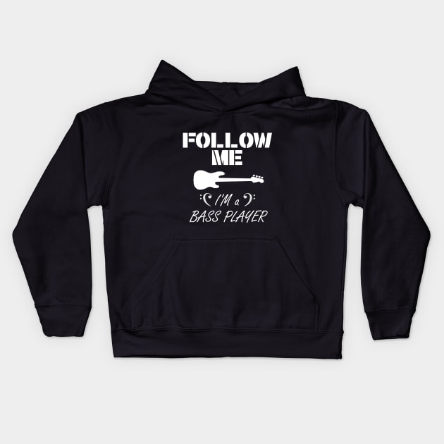 Follow me WH Kids Hoodie by Brådø